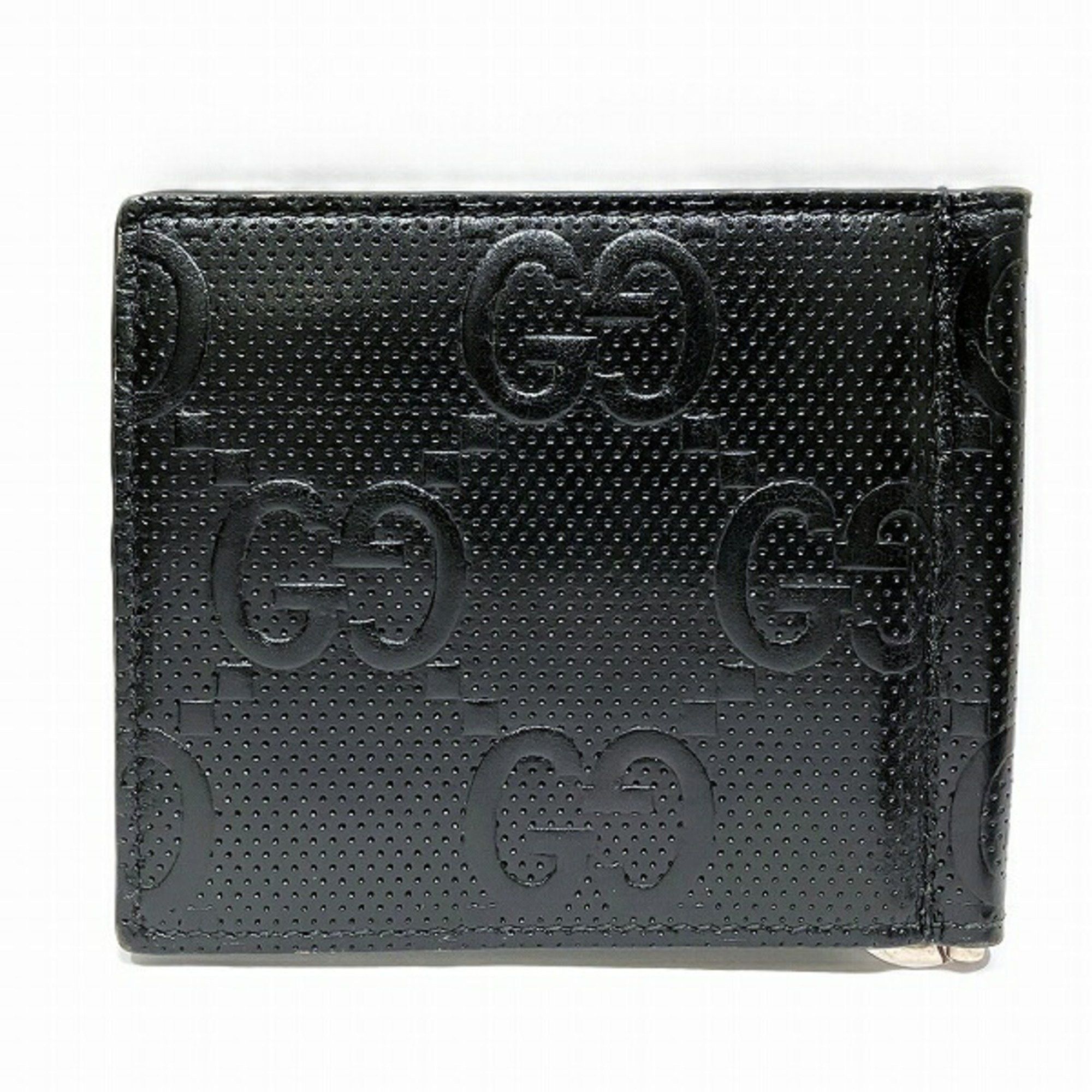 Gucci GUCCI GG Embossed 676656 Wallet Money Clip Men's Size ONE SIZE - 2 Thumbnail
