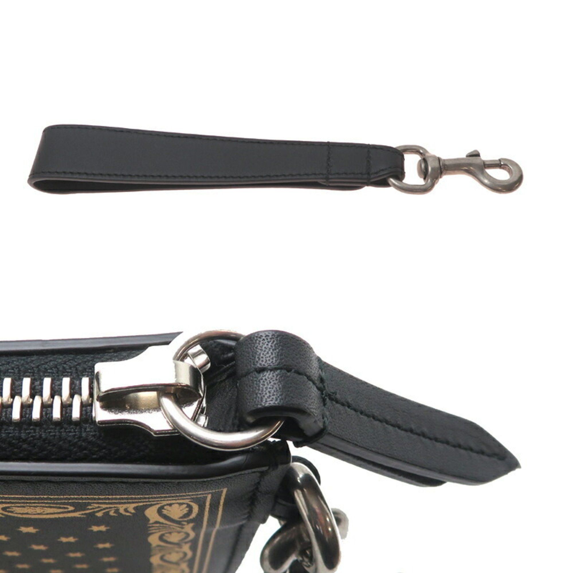 Gucci Logo Print clutch
