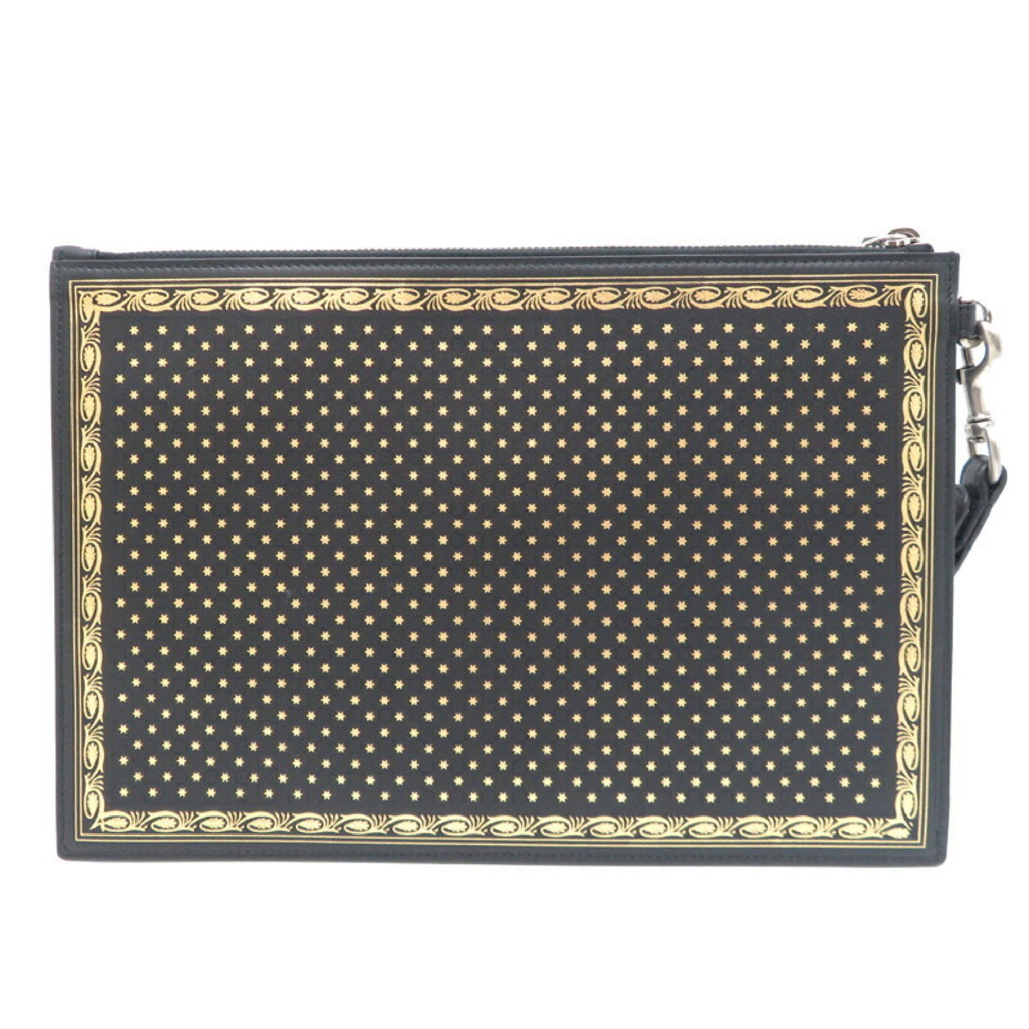 Gucci Logo Print clutch