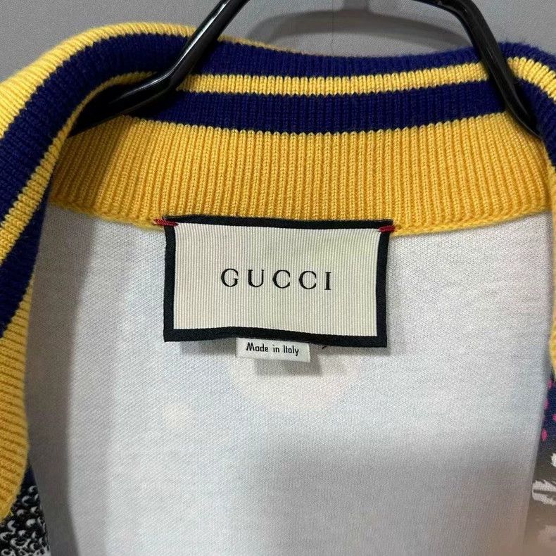 Gucci Gucci Zip-Up Jacket with Cosmic Print Size US L / EU 52-54 / 3 - 4 Thumbnail