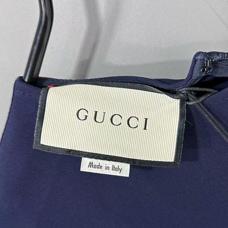 Gucci Gucci Side Stripe Silk Dress Size US 40 / EU 56 - 5 Thumbnail