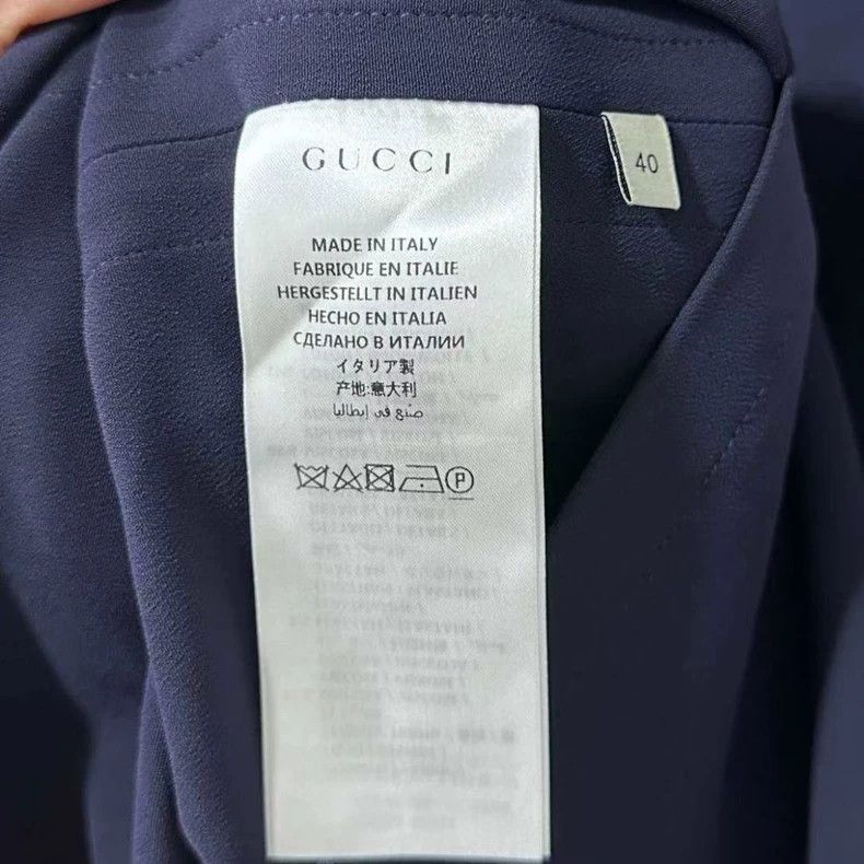 Gucci Gucci Side Stripe Silk Dress Size US 40 / EU 56 - 6 Thumbnail