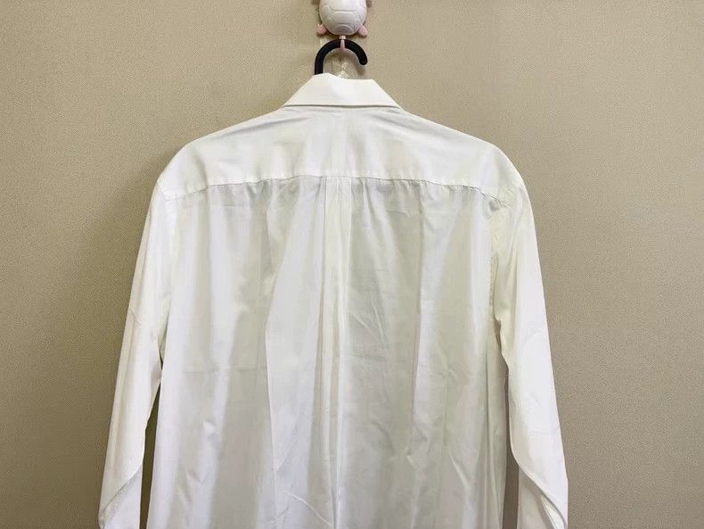 Louis Vuitton Louis Vuitton White Basic Long Sleeve Shirt Size US M / EU 48-50 / 2 - 5 Thumbnail