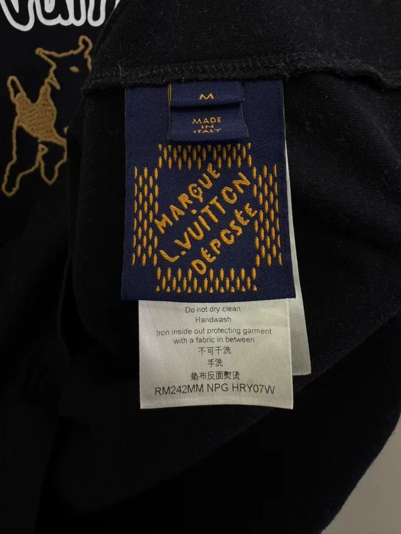 Louis Vuitton Louis Vuitton LV x Tyler Embroidered T-Shirt Size US M / EU 48-50 / 2 - 3 Thumbnail
