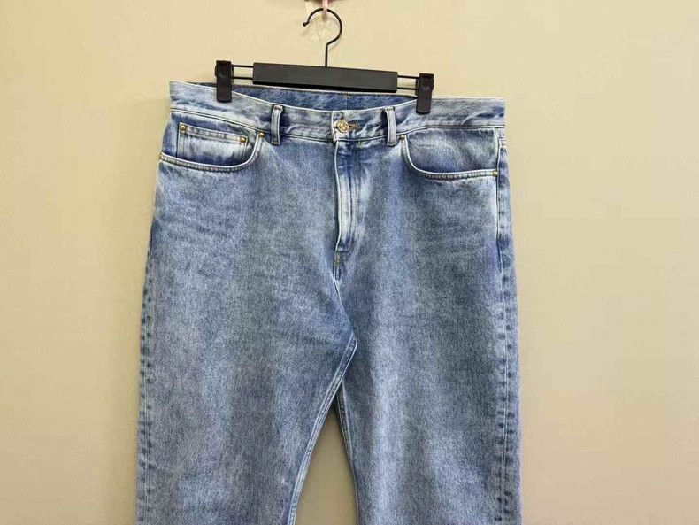 Louis Vuitton Louis Vuitton Blue Vintage Wash Denim Pants Size US 36 / EU 52 - 2 Thumbnail