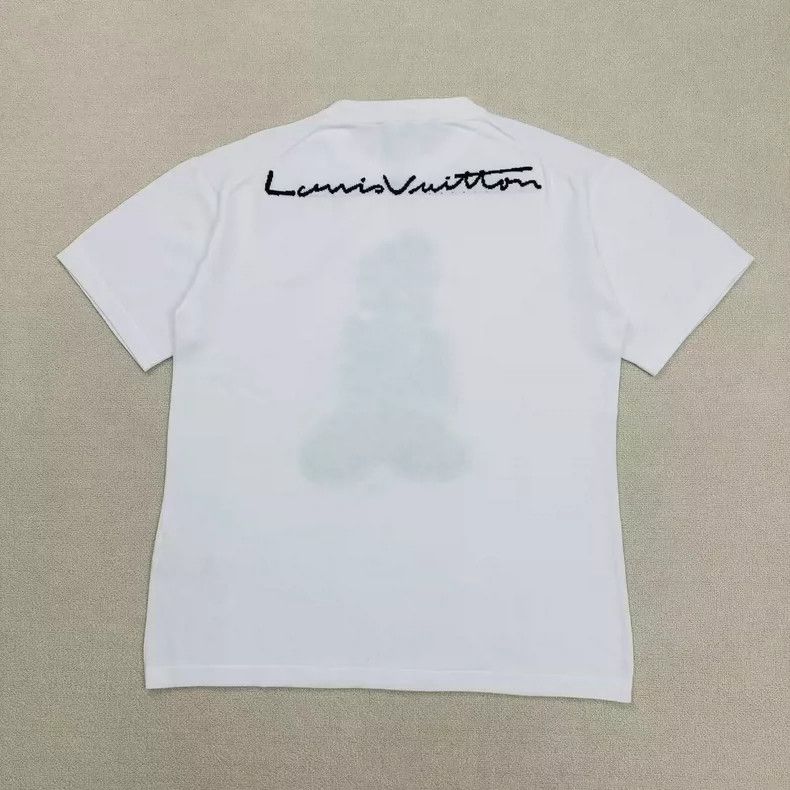 Louis Vuitton Louis Vuitton Short Sleeve Knitted T-Shirt Size US M / EU 48-50 / 2 - 2 Thumbnail