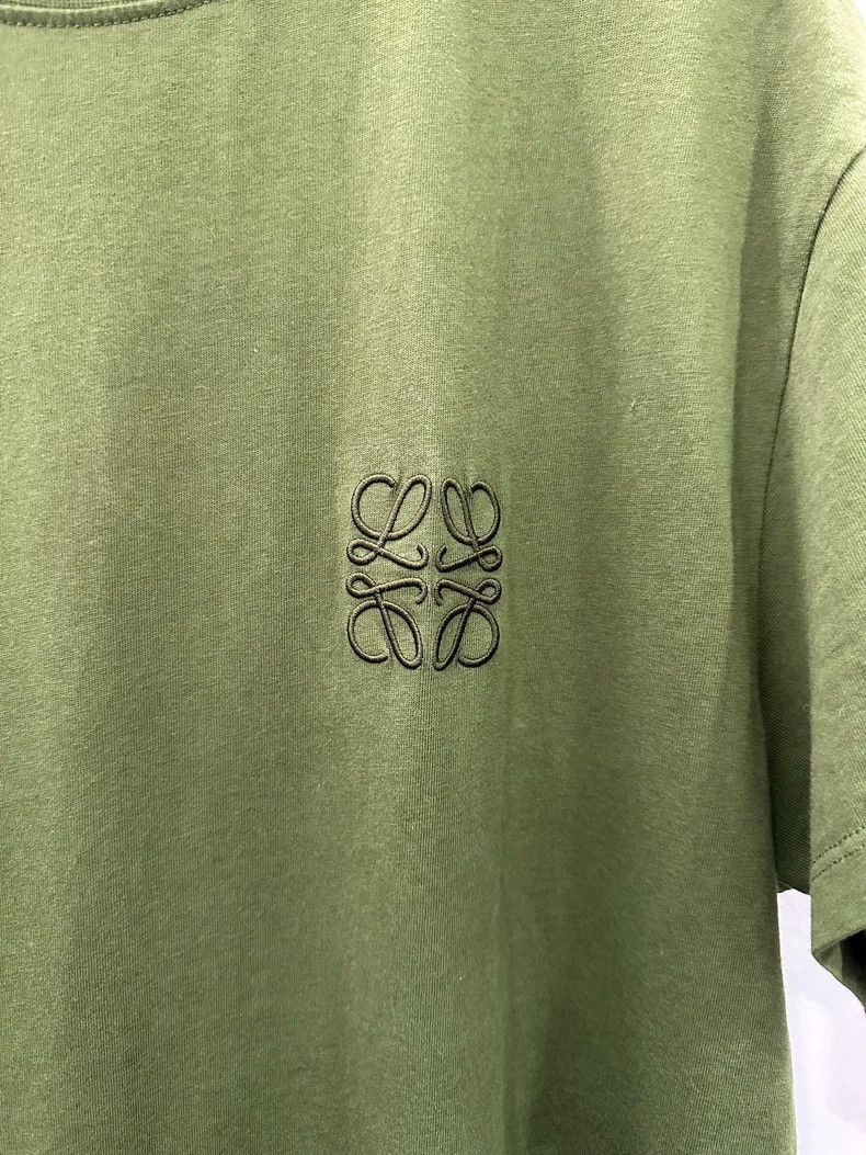 Loewe Loewe Classic Logo Green Short Sleeve Tee Size US M / EU 48-50 / 2 - 3 Thumbnail