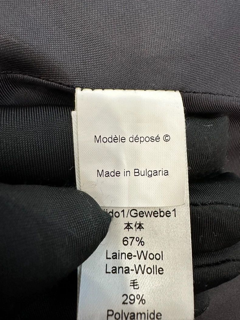 Kenzo Kenzo Black Wool Double Breasted Coat Size US S / EU 44-46 / 1 - 5 Thumbnail
