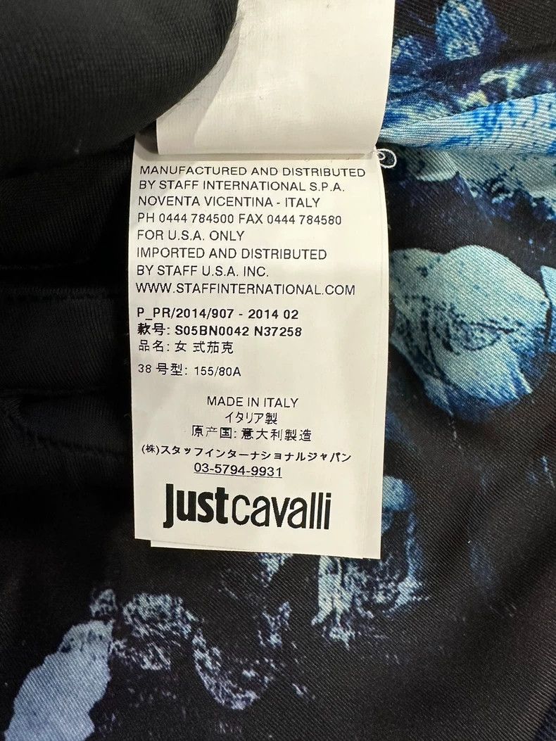 Just Cavalli Just Cavalli Women's Wool Casual Blazer Size US M / EU 48-50 / 2 - 7 Thumbnail