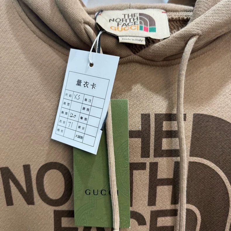 Gucci Gucci x The North Face Logo Hooded Sweatshirt Size US XS / EU 42 / 0 - 4 Thumbnail