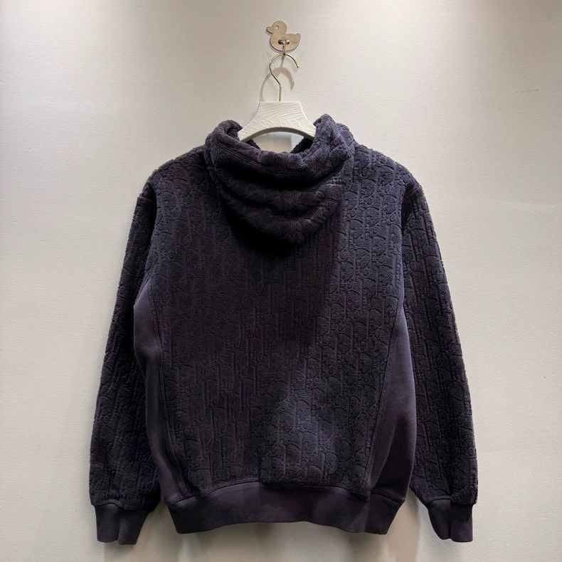 Dior Dior Oblique Logo Hoodie in Dark Color Size US S / EU 44-46 / 1 - 2 Thumbnail