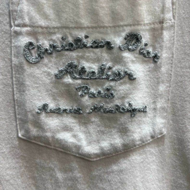 Dior Dior Logo Embroidered Short Sleeve T-Shirt Size US XXL / EU 58 / 5 - 2 Thumbnail