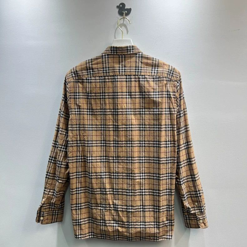 Burberry Burberry Classic Logo Long Sleeve Shirt Size US L / EU 52-54 / 3 - 3 Thumbnail