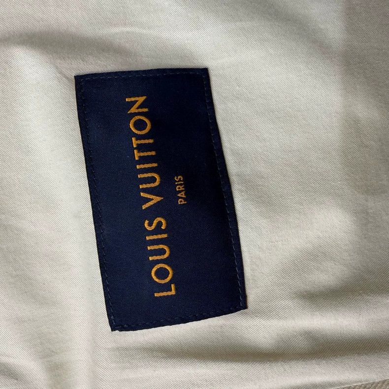 Louis Vuitton LV Louis Vuitton Beige Denim Jacket for Men Size US XXL / EU 58 / 5 - 4 Thumbnail