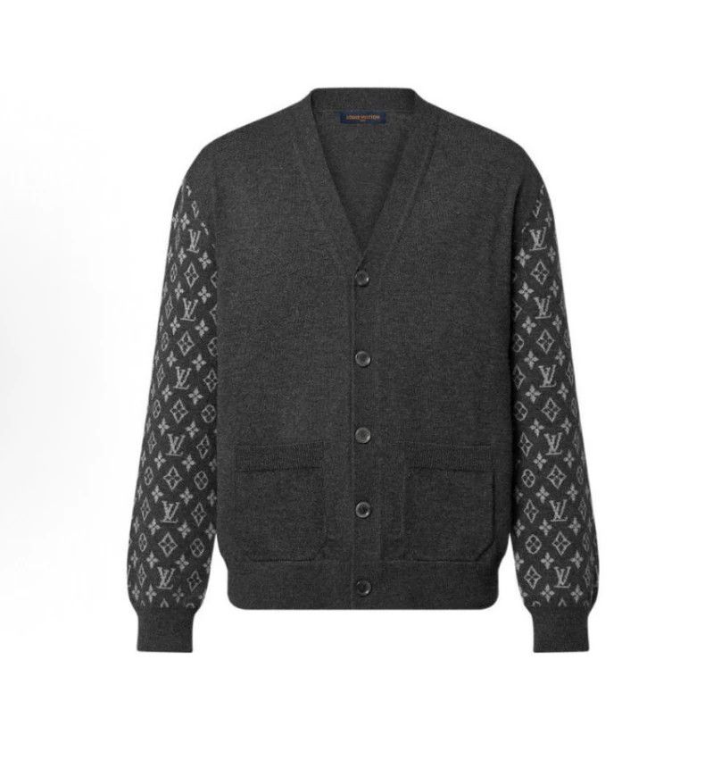 Louis Vuitton LV Louis Vuitton Wool Cardigan with Logo Size US XL / EU 56 / 4 - 5 Thumbnail