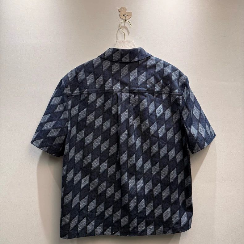 LOUIS VUITTON ダイヤモンドパターン 半袖シャツ Louis Vuitton Louis Vuitton Diamond Pattern Short Sleeve Shirt