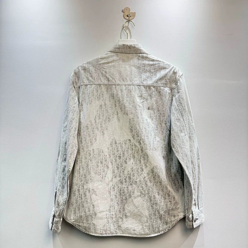 Dior Dior Oblique Logo Long Sleeve Shirt Jacket Size US M / EU 48-50 / 2 - 6 Thumbnail