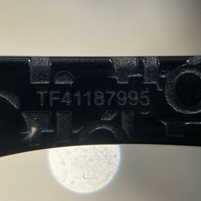 Dior Dior Black Pilot Style Sunglasses with Logo Size ONE SIZE - 5 Thumbnail