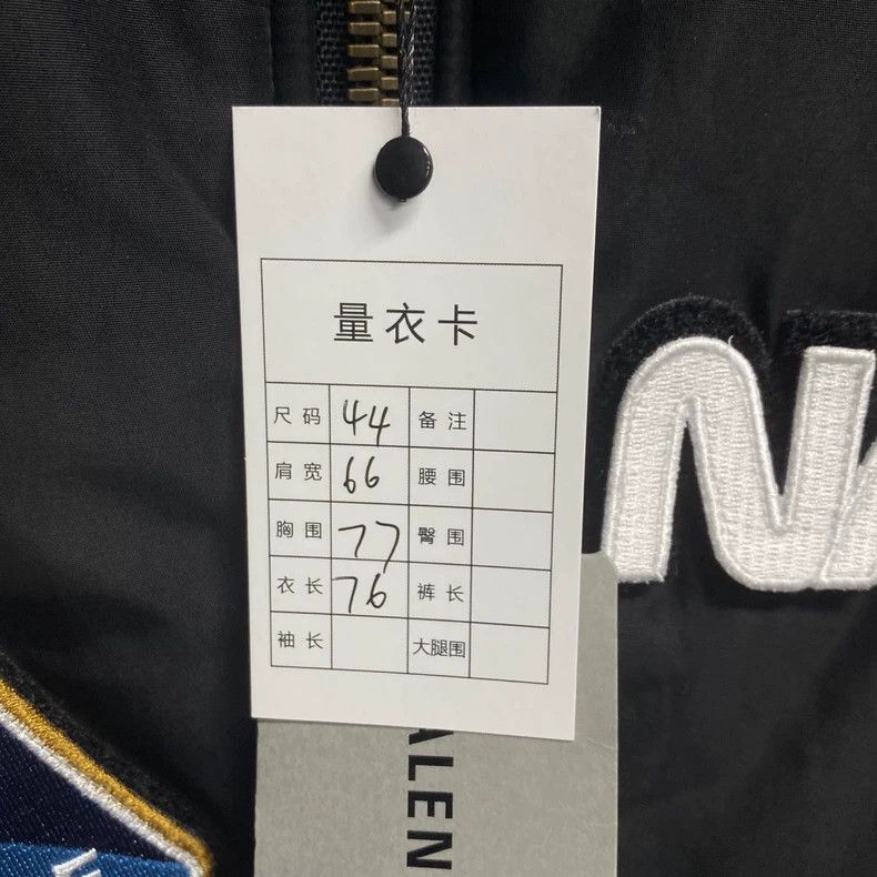 Balenciaga Balenciaga Black NASA Embroidered MA-1 Jacket Size US L / EU 52-54 / 3 - 7 Thumbnail