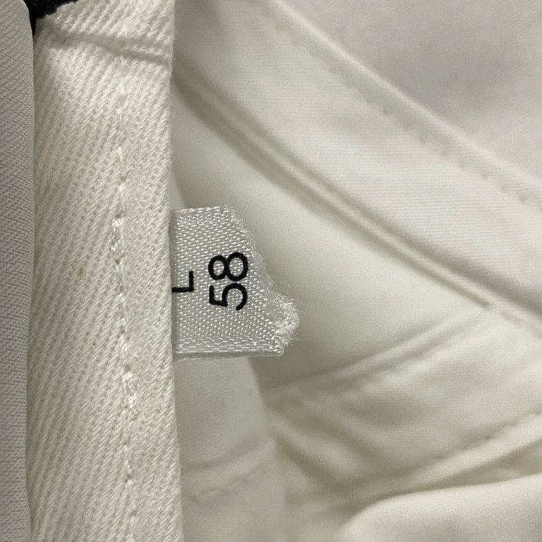 Balenciaga Balenciaga White Embroidered Logo Baseball Cap Size ONE SIZE - 8 Thumbnail