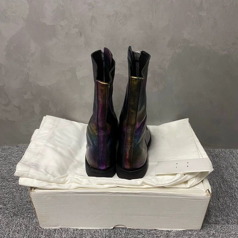 Guidi Guidi Iridescent 310 Short Boots Size 36 Size US 5.5 / EU 38 - 3 Thumbnail