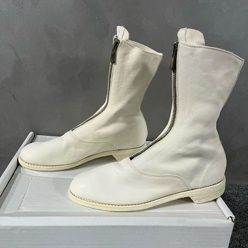 Guidi Guidi White 310 Short Boots Latest Model Size US 6 / EU 39 - 2 Thumbnail
