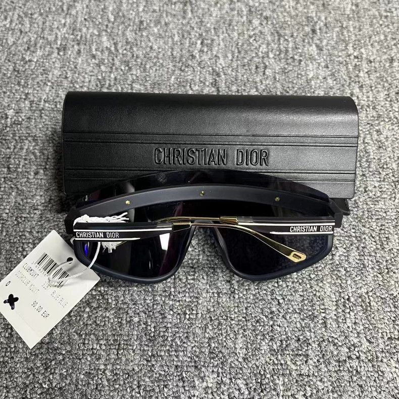 Dior Christian Dior Black Metal Sunglasses with Case Size ONE SIZE - 3 Thumbnail