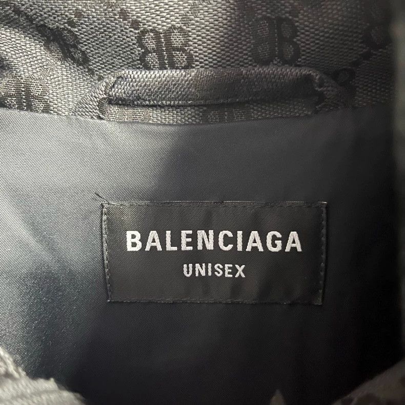 Balenciaga Balenciaga Gucci Black Hacker Series Jacket Size US L / EU 52-54 / 3 - 3 Thumbnail