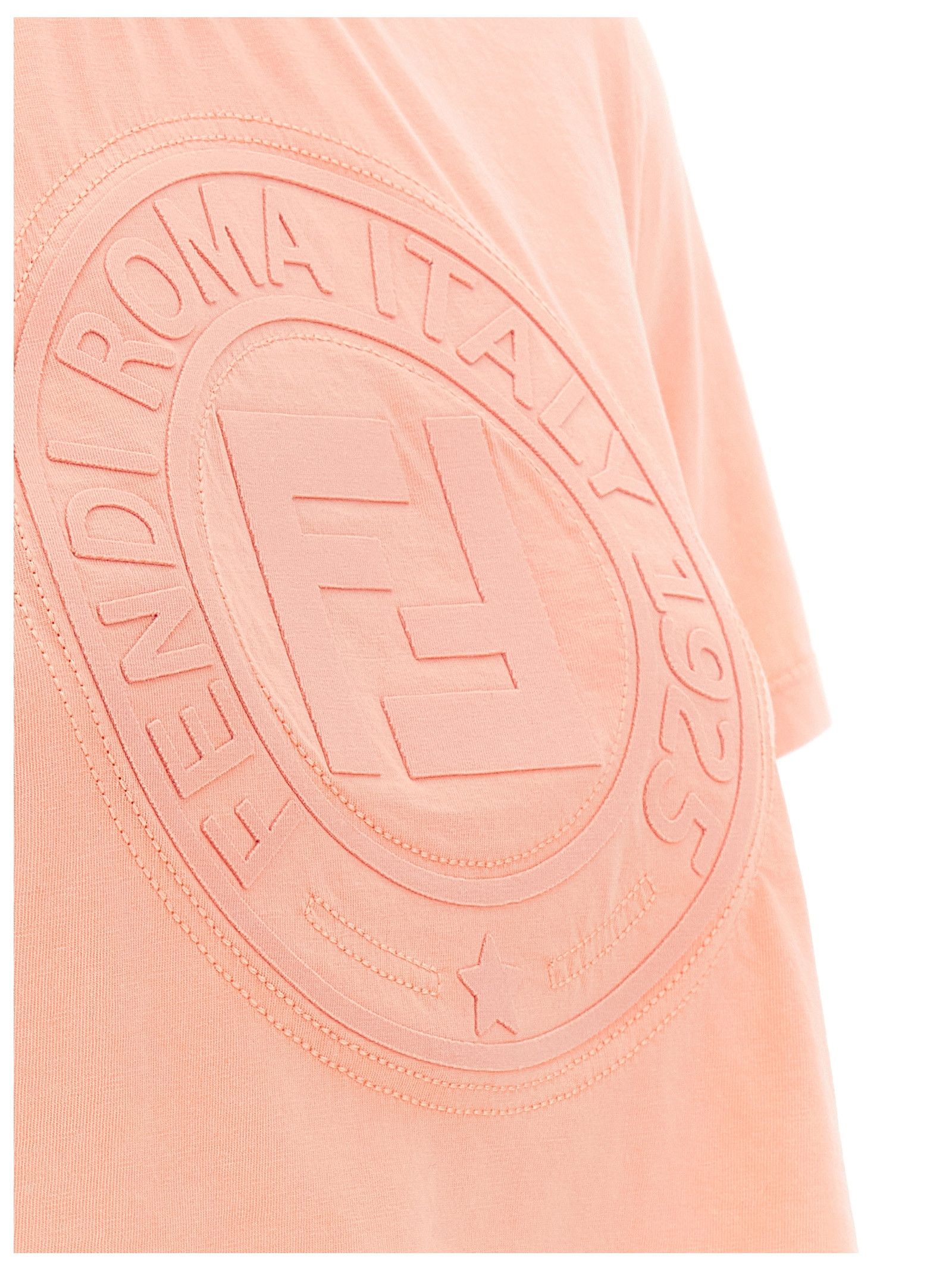 Fendi 3D 'Fendi Roma' T-Shirt Size L / US 10 / IT 46 - 4 Thumbnail