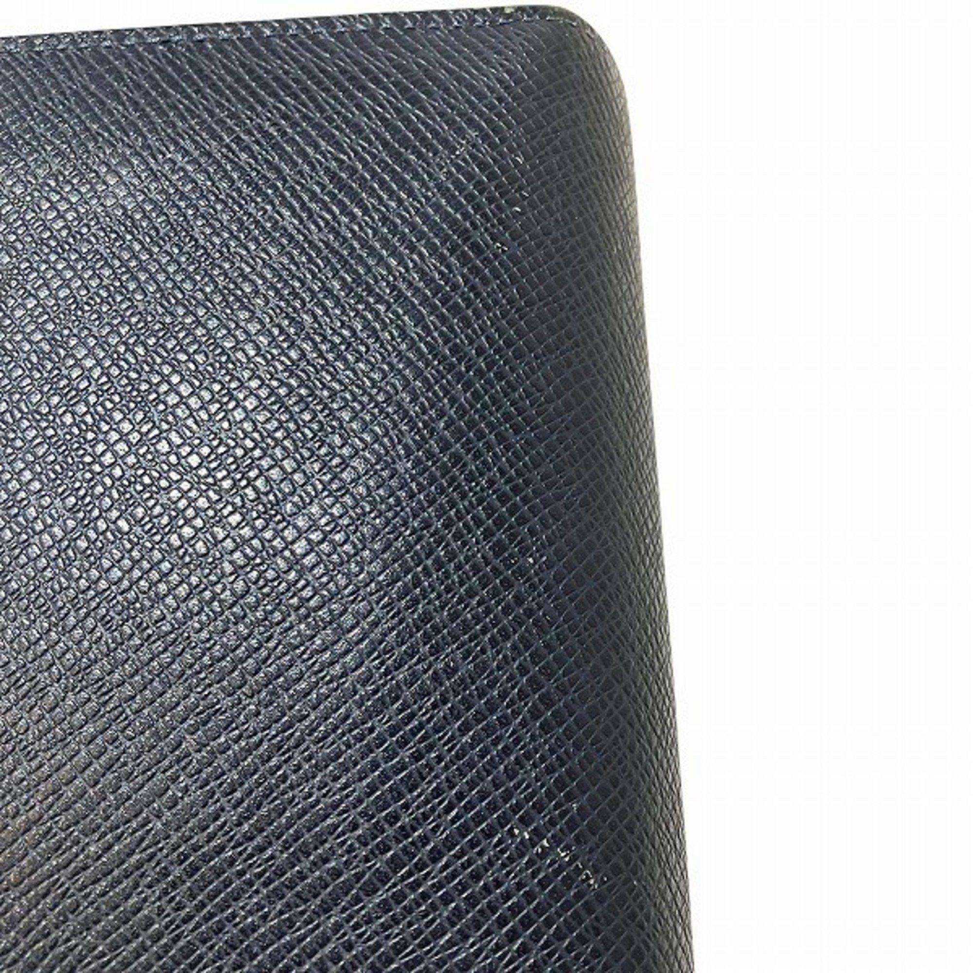 Louis Vuitton Louis Vuitton Taiga Portefeuille Brazza M30161 Hawaiian Print Bi-fold Wallet for Men Size ONE SIZE - 8 Thumbnail
