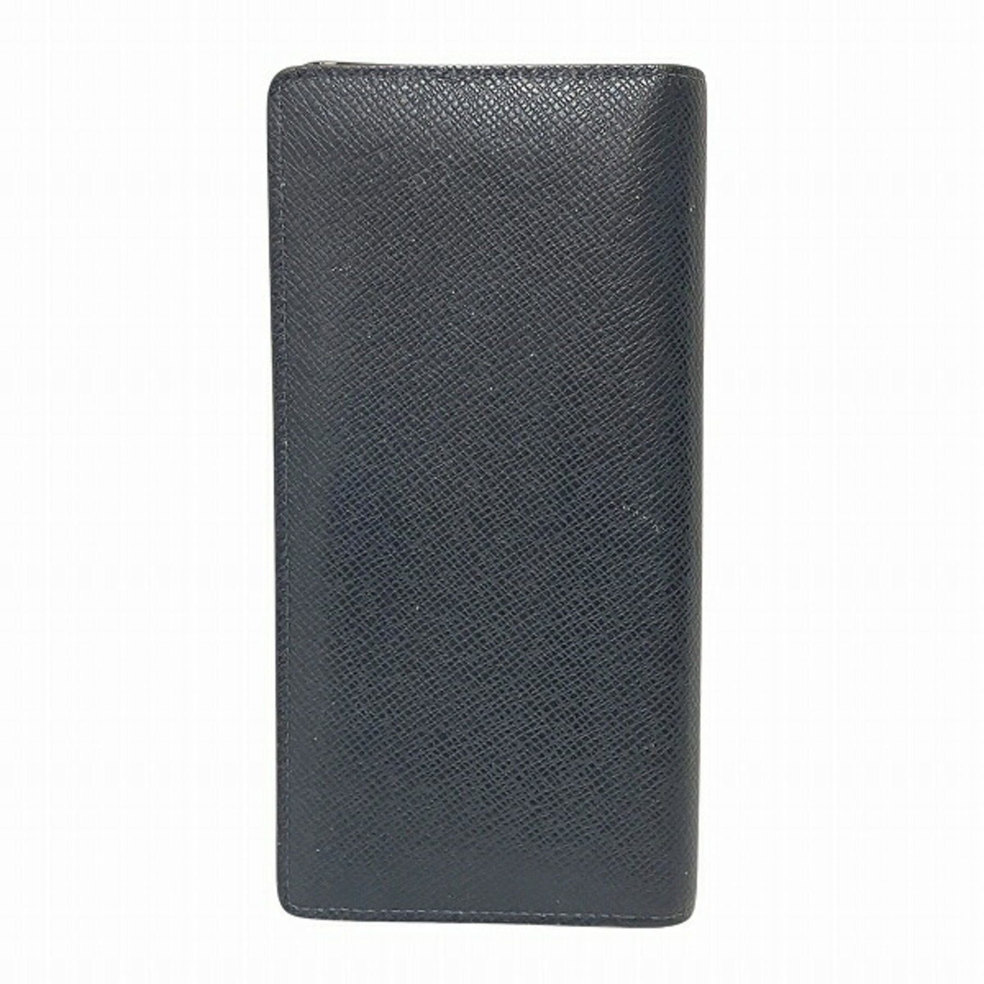 Louis Vuitton Louis Vuitton Taiga Portefeuille Brazza M30161 Hawaiian Print Bi-fold Wallet for Men Size ONE SIZE - 2 Thumbnail