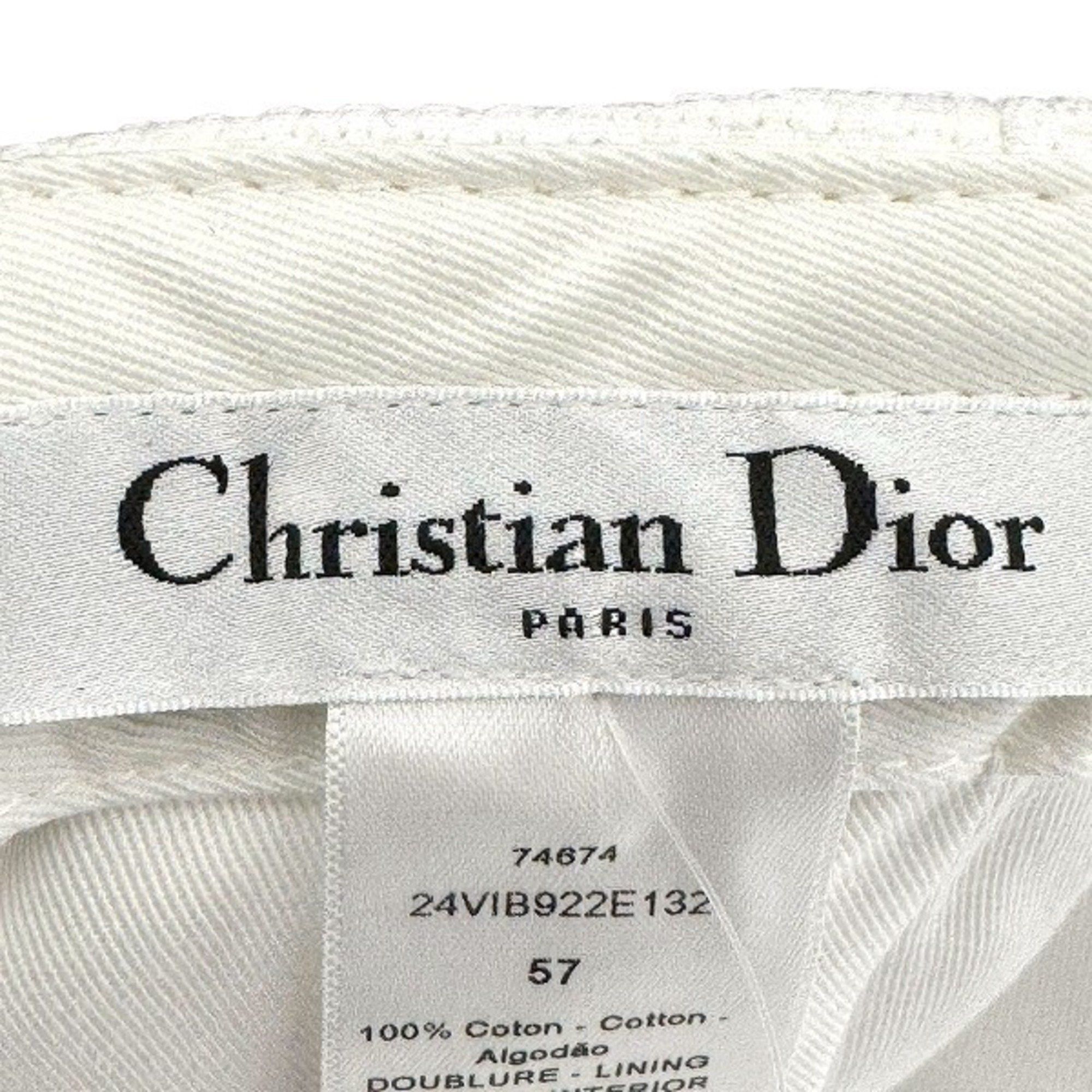 Other Dior White Size 57 Cap for Men and Women, Accessories Size ONE SIZE - 4 Thumbnail