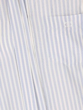 Celine CAMBRIDGE lavalliere shirt in striped silk Size M / US 6-8 / IT 42-44 - 3 Thumbnail