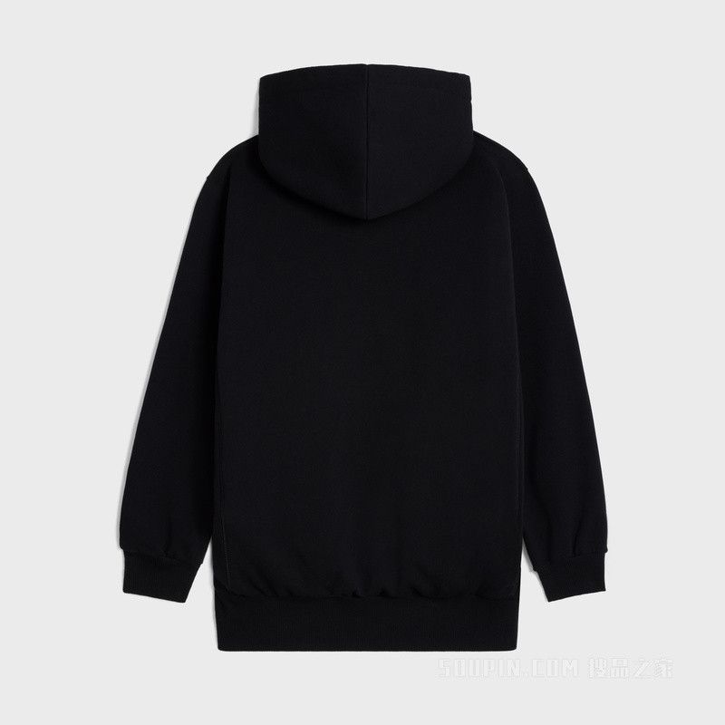 Celine oversized celine hoodie in cotton fleece Size S / US 4 / IT 40 - 2 Thumbnail