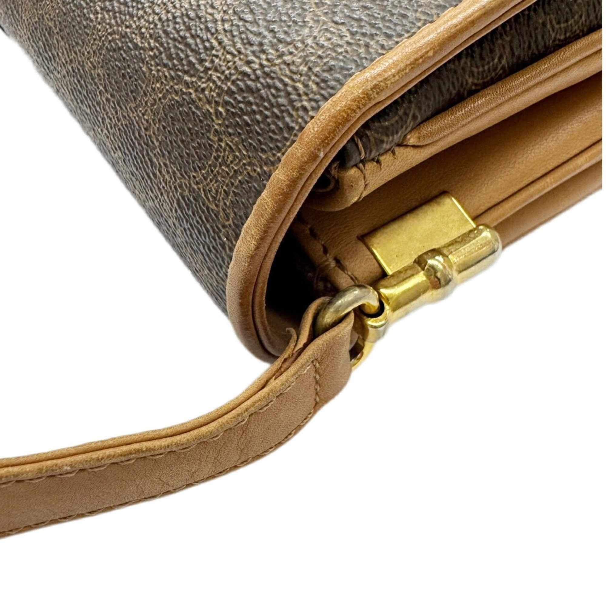 Celine CELINE Shoulder Bag Macadam MO6 Brown Women's Men's Size ONE SIZE - 9 Thumbnail