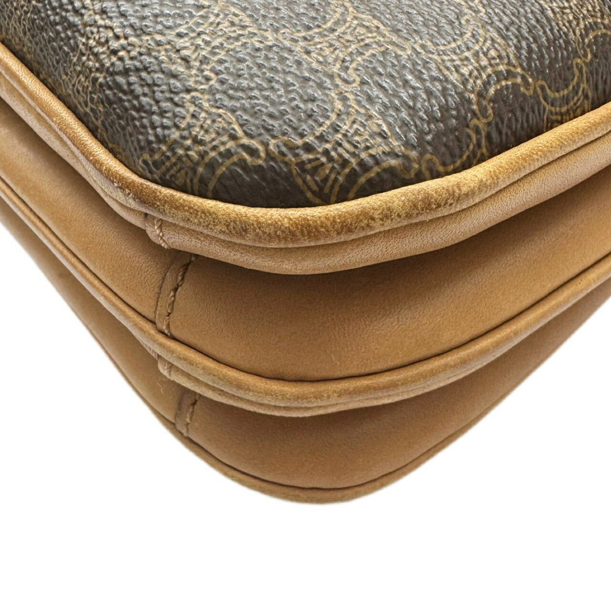 Celine CELINE Shoulder Bag Macadam MO6 Brown Women's Men's Size ONE SIZE - 7 Thumbnail