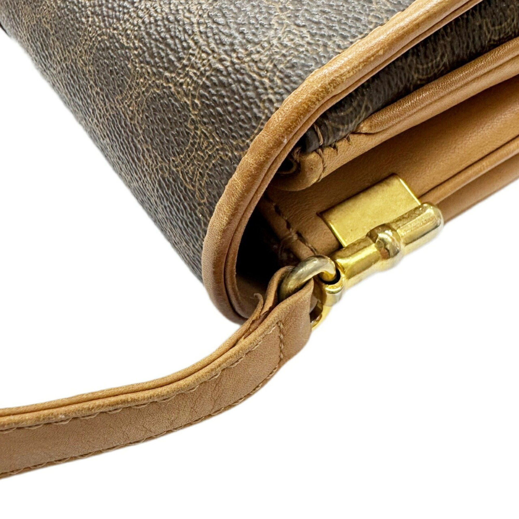 Celine CELINE Shoulder Bag Macadam MO6 Brown Women's Men's Size ONE SIZE - 13 Thumbnail