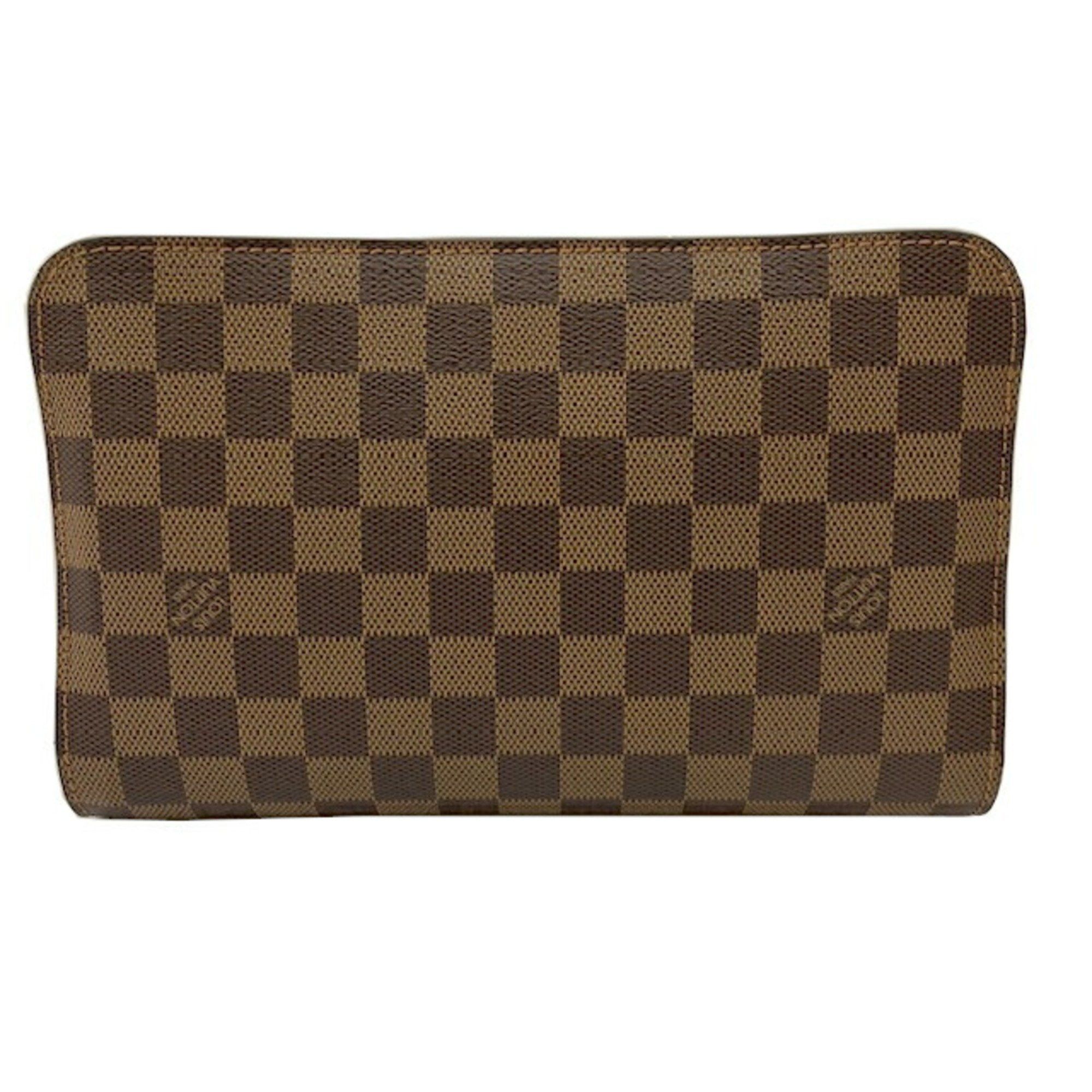 LOUIS VUITTON Saint Louis Damier N51993 FL1016 Brown Second Bag for Men and Women