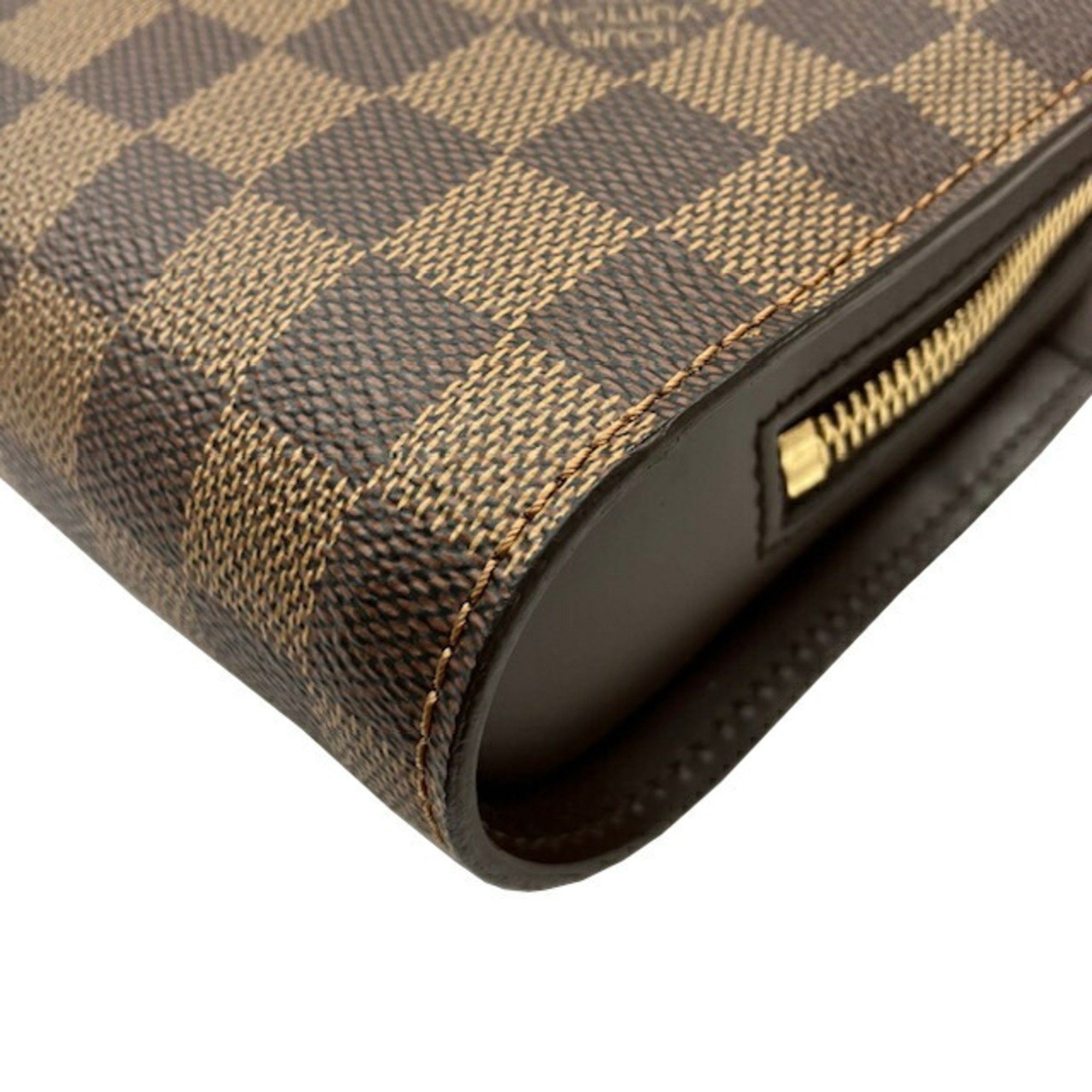 LOUIS VUITTON Saint Louis Damier N51993 FL1016 Brown Second Bag for Men and Women