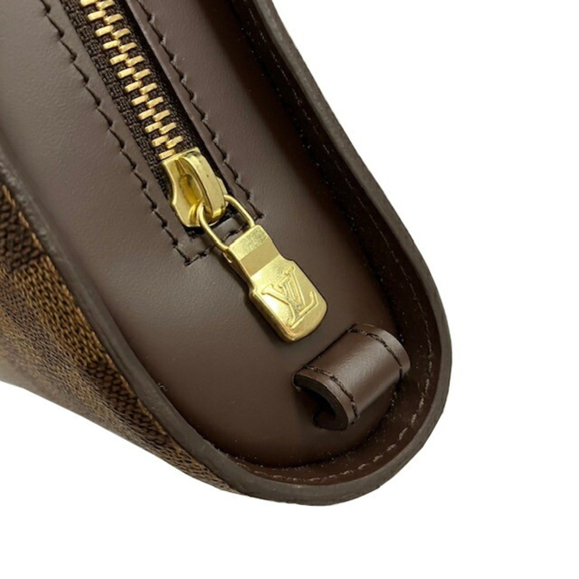 LOUIS VUITTON Saint Louis Damier N51993 FL1016 Brown Second Bag for Men and Women