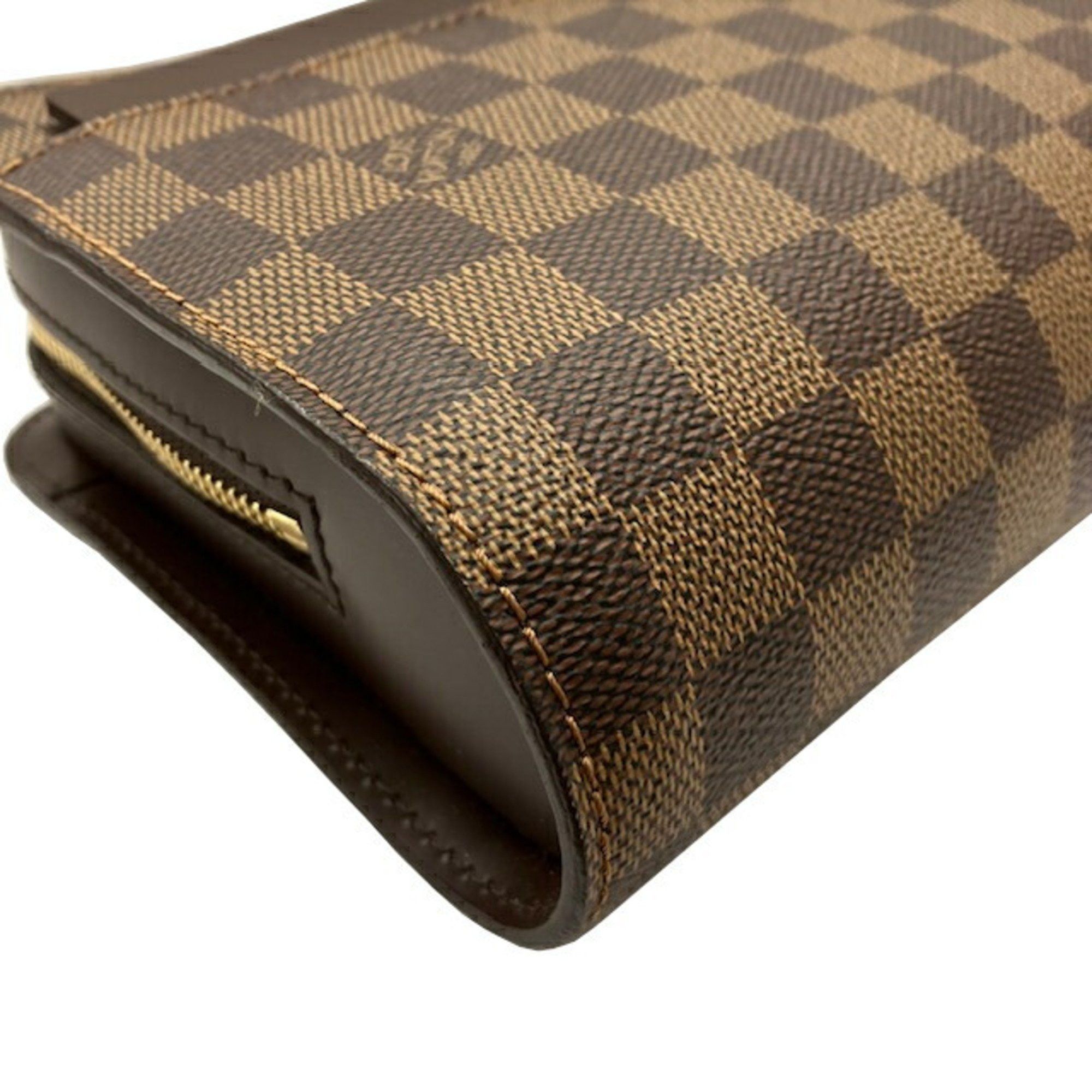 LOUIS VUITTON Saint Louis Damier N51993 FL1016 Brown Second Bag for Men and Women