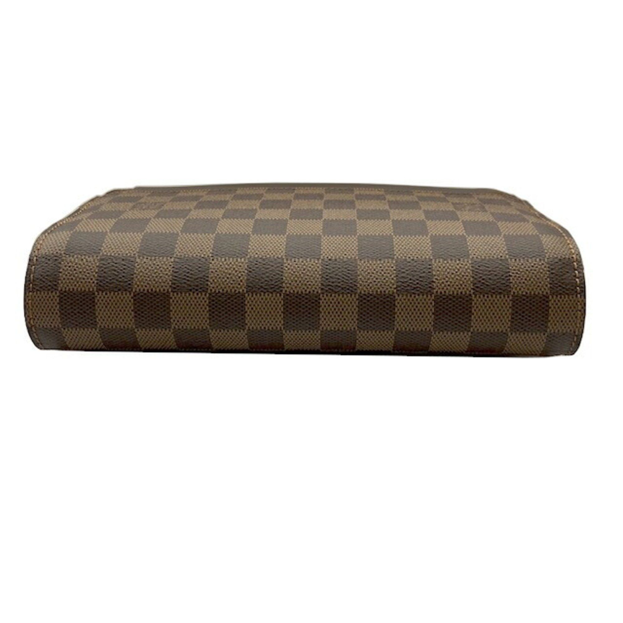LOUIS VUITTON Saint Louis Damier N51993 FL1016 Brown Second Bag for Men and Women
