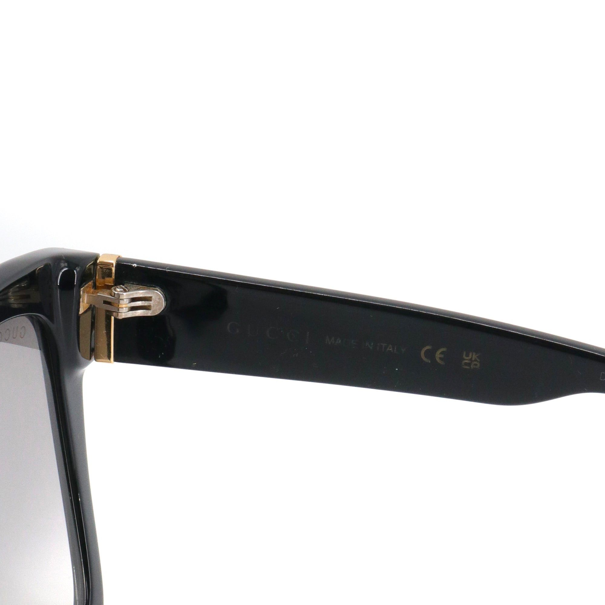 Gucci GUCCI - Gucci black plastic sunglasses Size ONE SIZE - 6 Thumbnail