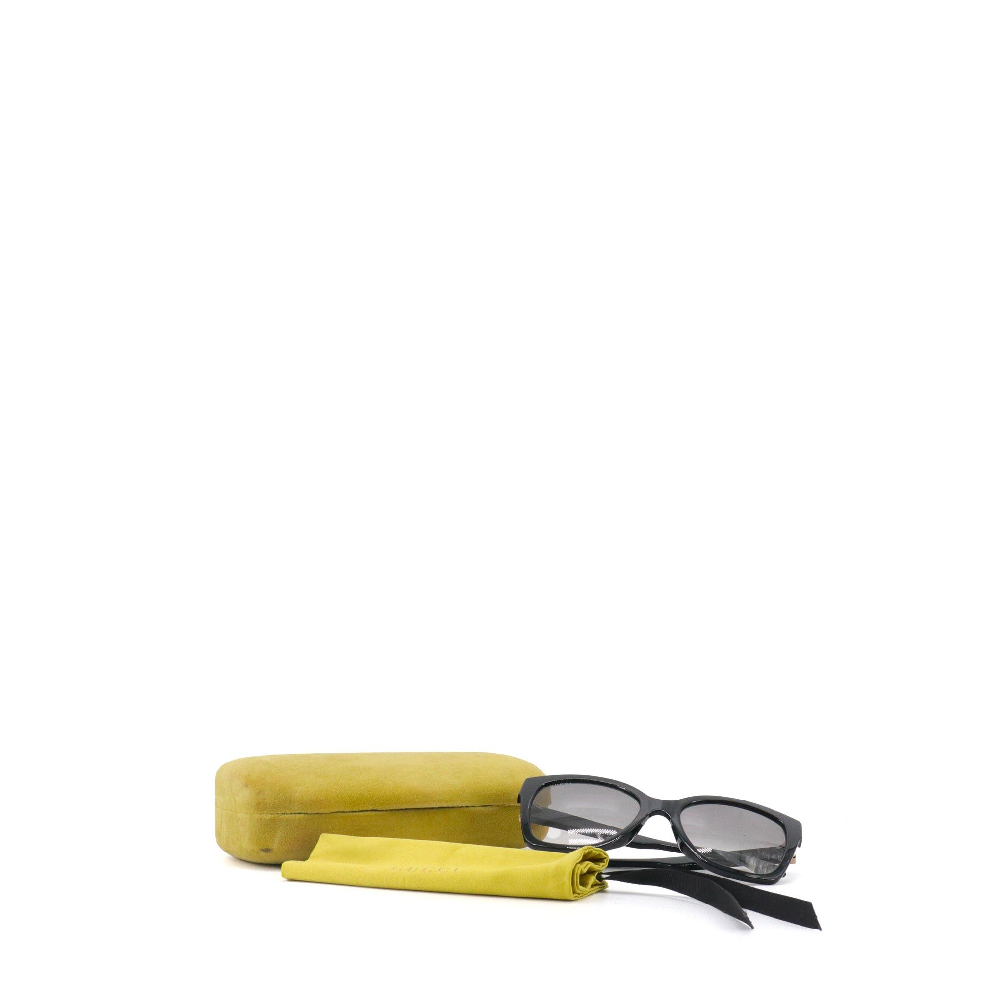 Gucci GUCCI - Gucci black plastic sunglasses Size ONE SIZE - 7 Thumbnail