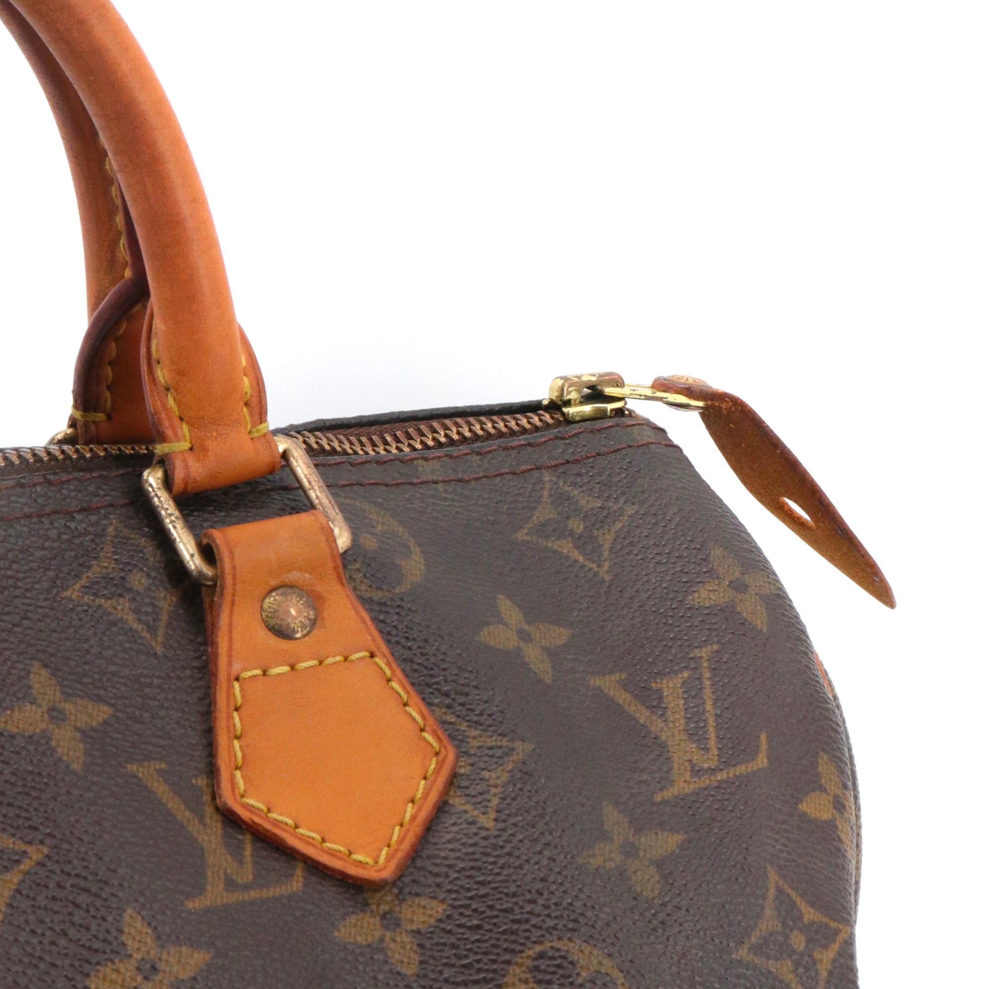 Louis Vuitton LOUIS VUITTON - Louis Vuitton Speedy 30 handbag in monogram canvas Size ONE SIZE - 6 Thumbnail