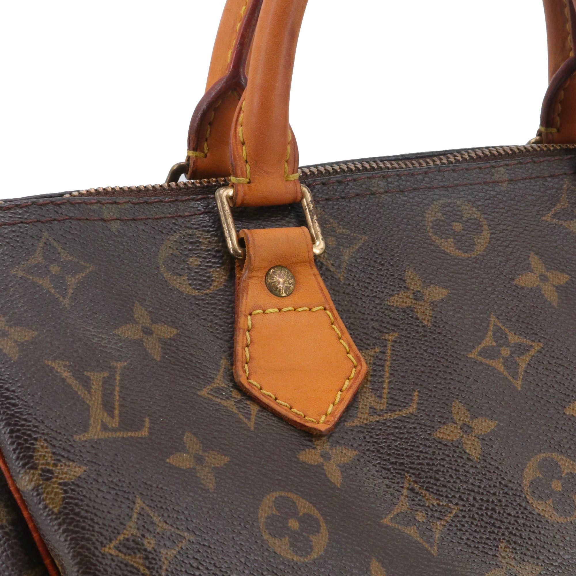 Louis Vuitton LOUIS VUITTON - Louis Vuitton Speedy 30 handbag in monogram canvas Size ONE SIZE - 4 Thumbnail