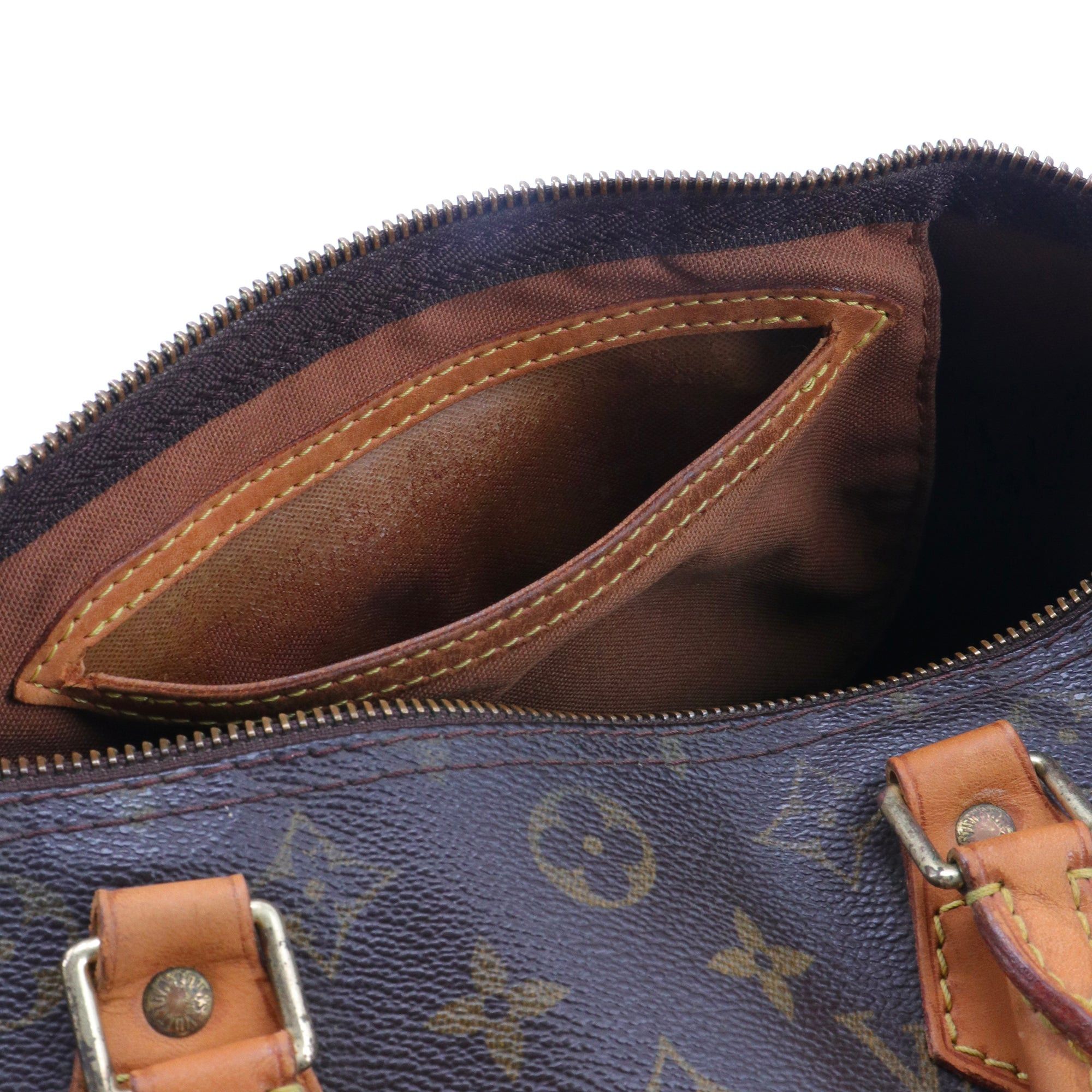 Louis Vuitton LOUIS VUITTON - Louis Vuitton Speedy 30 handbag in monogram canvas Size ONE SIZE - 12 Thumbnail