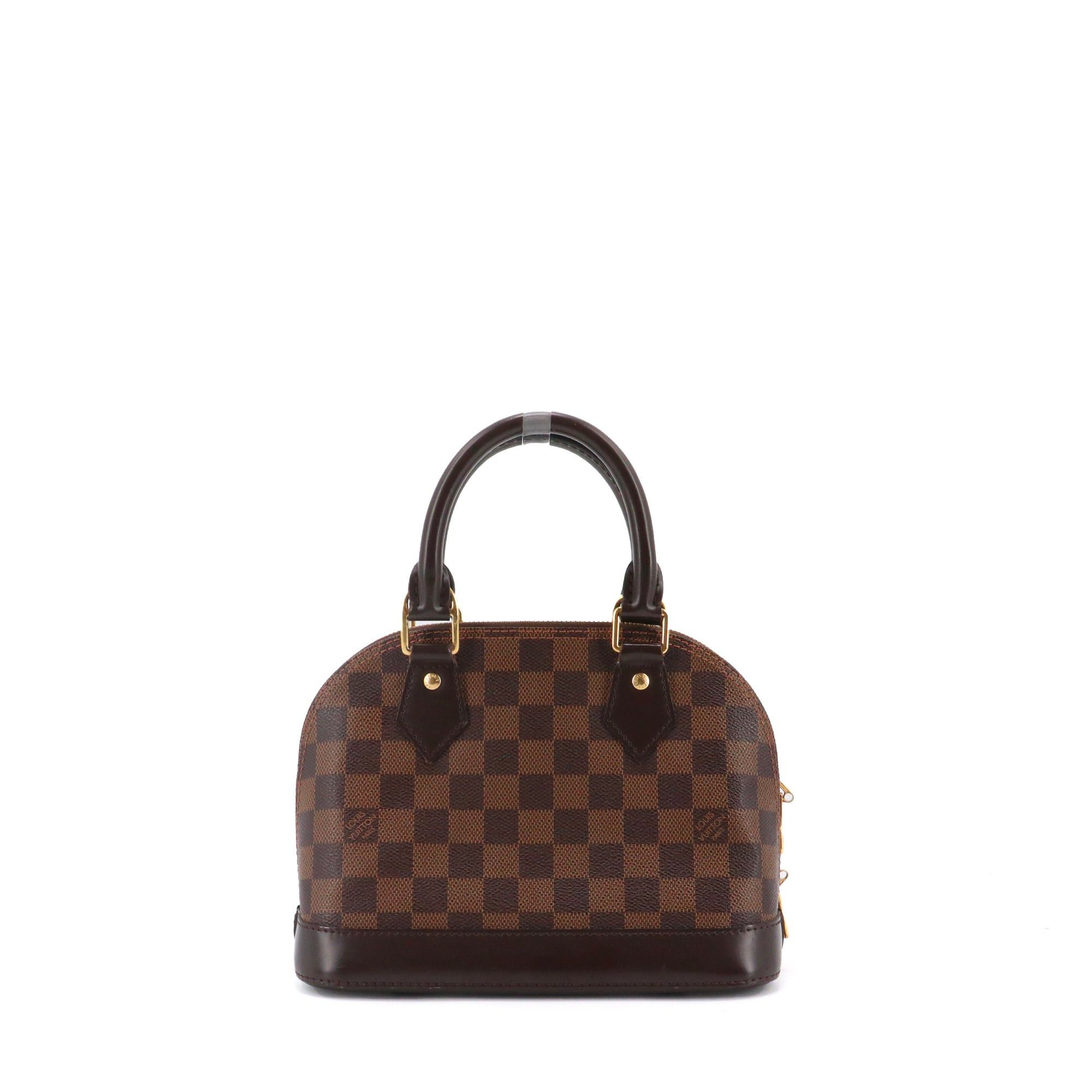 Louis Vuitton LOUIS VUITTON - Louis Vuitton Alma BB shoulder bag in ebony damier canvas Size ONE SIZE - 3 Thumbnail