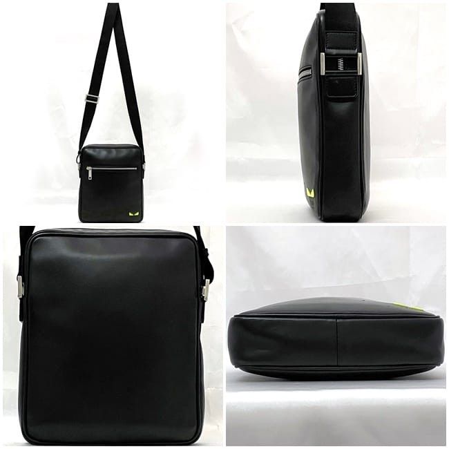 Fendi FENDI Shoulder Bag Black Leather Size ONE SIZE - 2 Thumbnail
