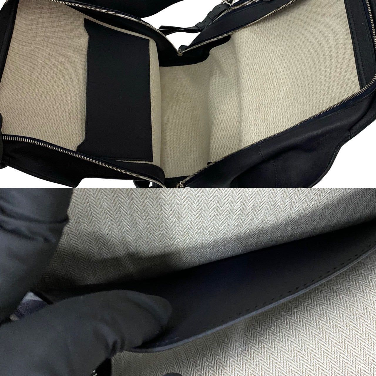 Hermes Hermes Backpack Blue Leather Size ONE SIZE - 8 Thumbnail